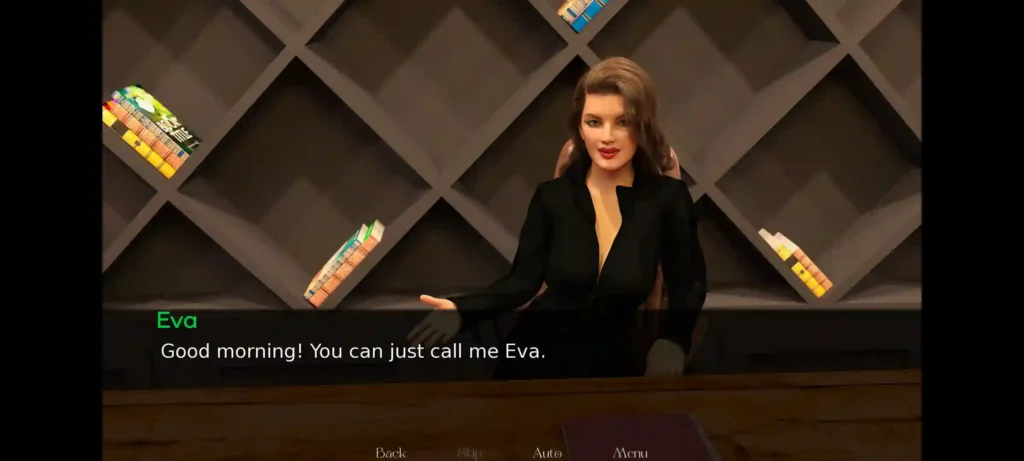 3D Visual Novel Game For Android