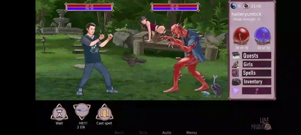 Adventure Visual Novel Game