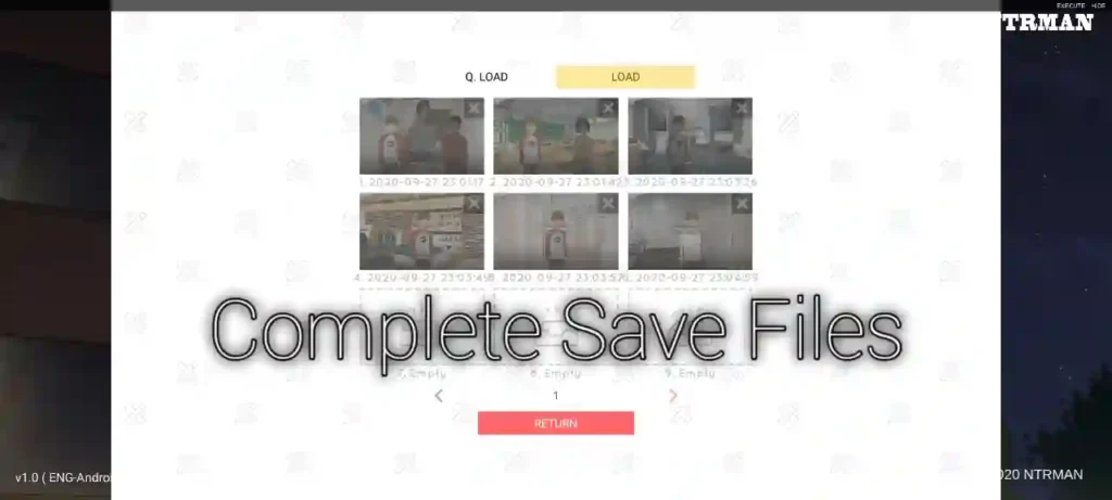 Mother’s Lesson Mitsuko Complete Save File