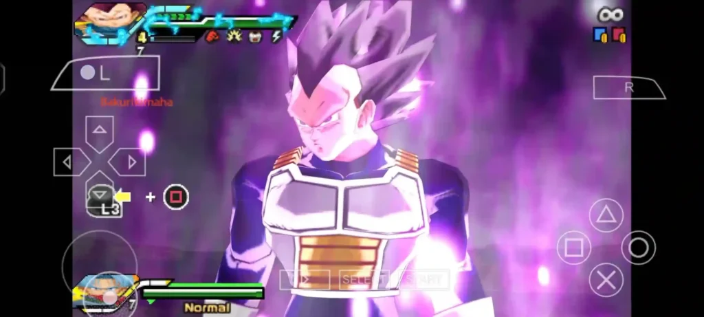 Vegeta Ultra Ego DBZ Budokai Tenkaichi 4 1536x691