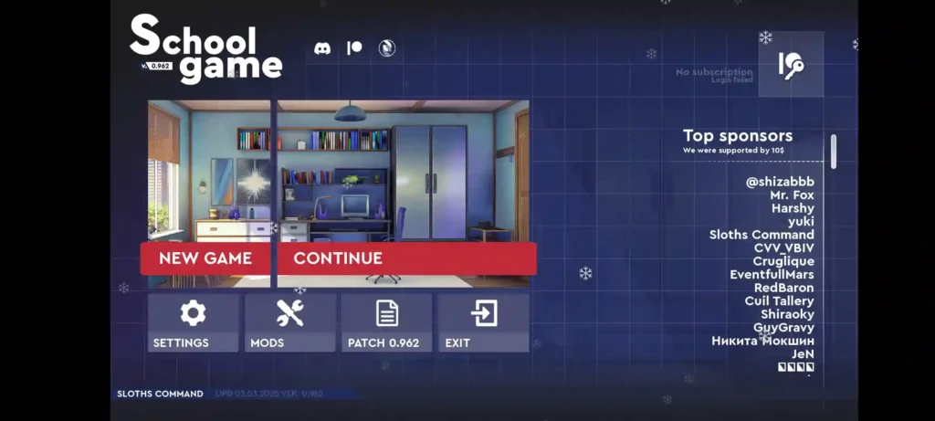 School Game APK Latest Patreon Version