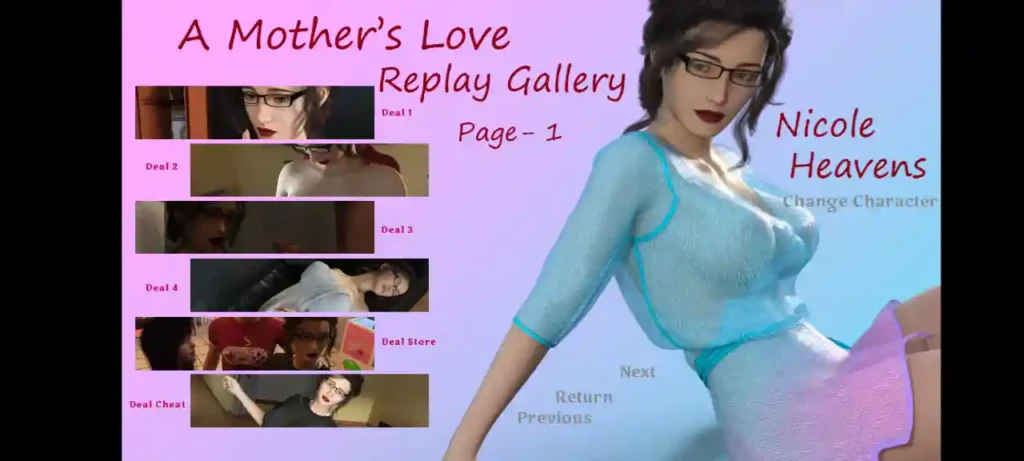 A Mothers Love Mod APK Gallery Unlocked