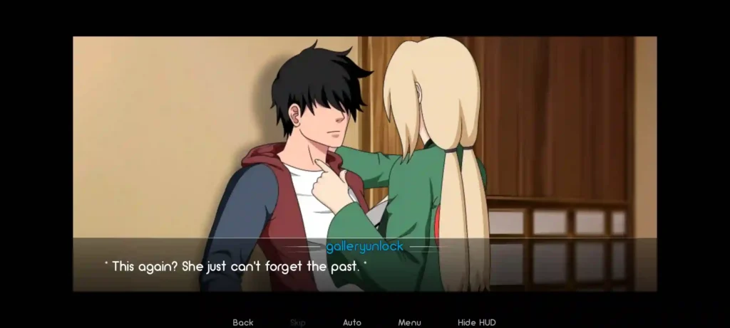 Anime Visual Novel Game