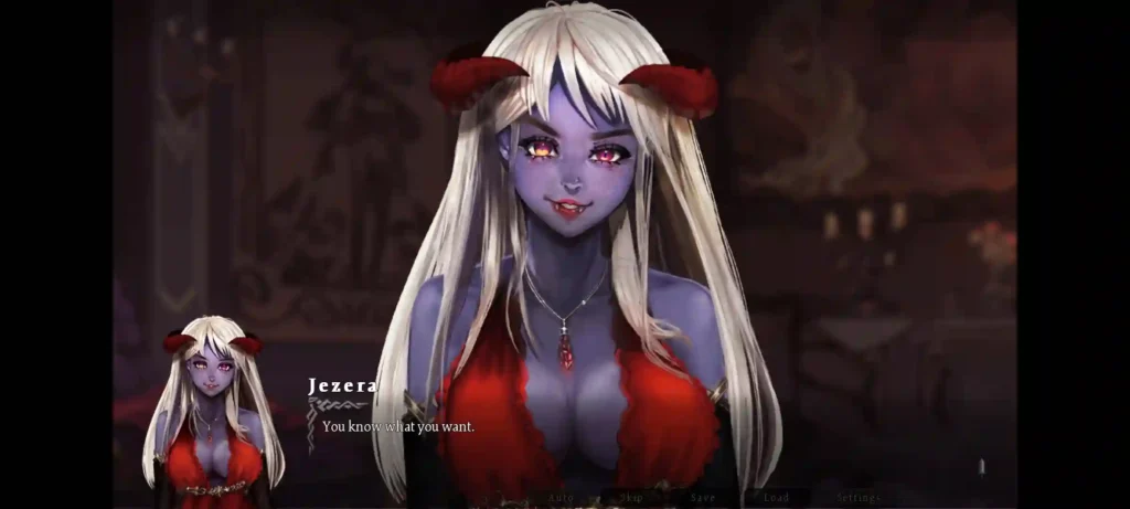 Dark World Story Visual Novel Game