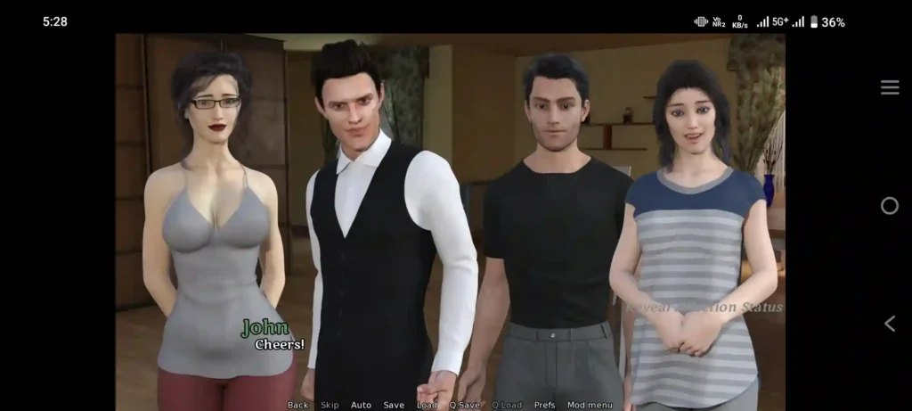 Family Drama Adult Visual Novel Game For Android