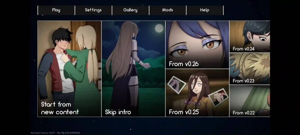 Naruto Kunoichi Trainer APK Patreon Early Access Version