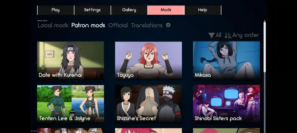 Naruto Kunoichi Trainer Patreon Code