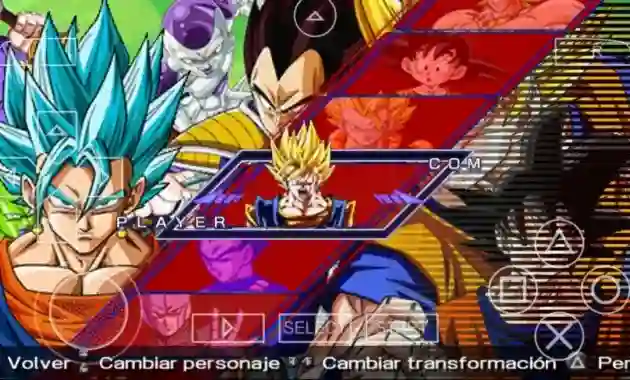 Dragon Ball Z Shin Budokai 4 PPSSPP 1