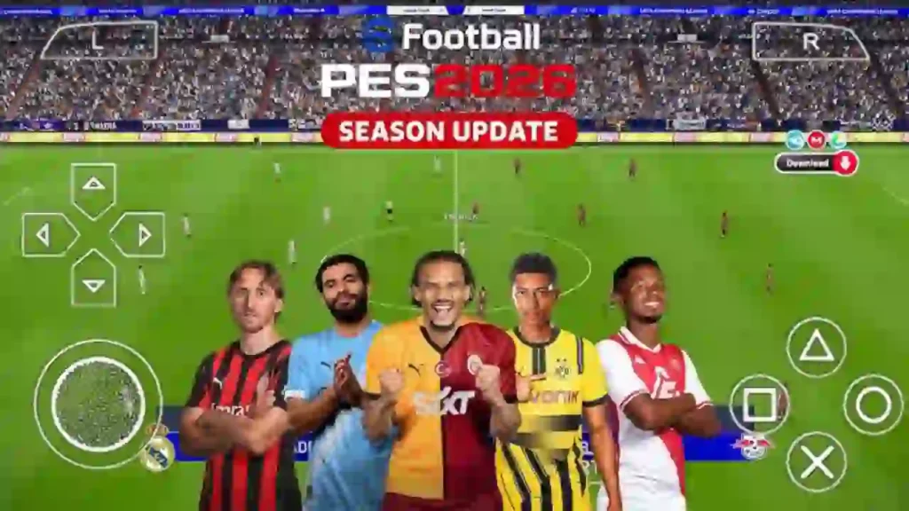 PES 2026 PPSSPP E Football