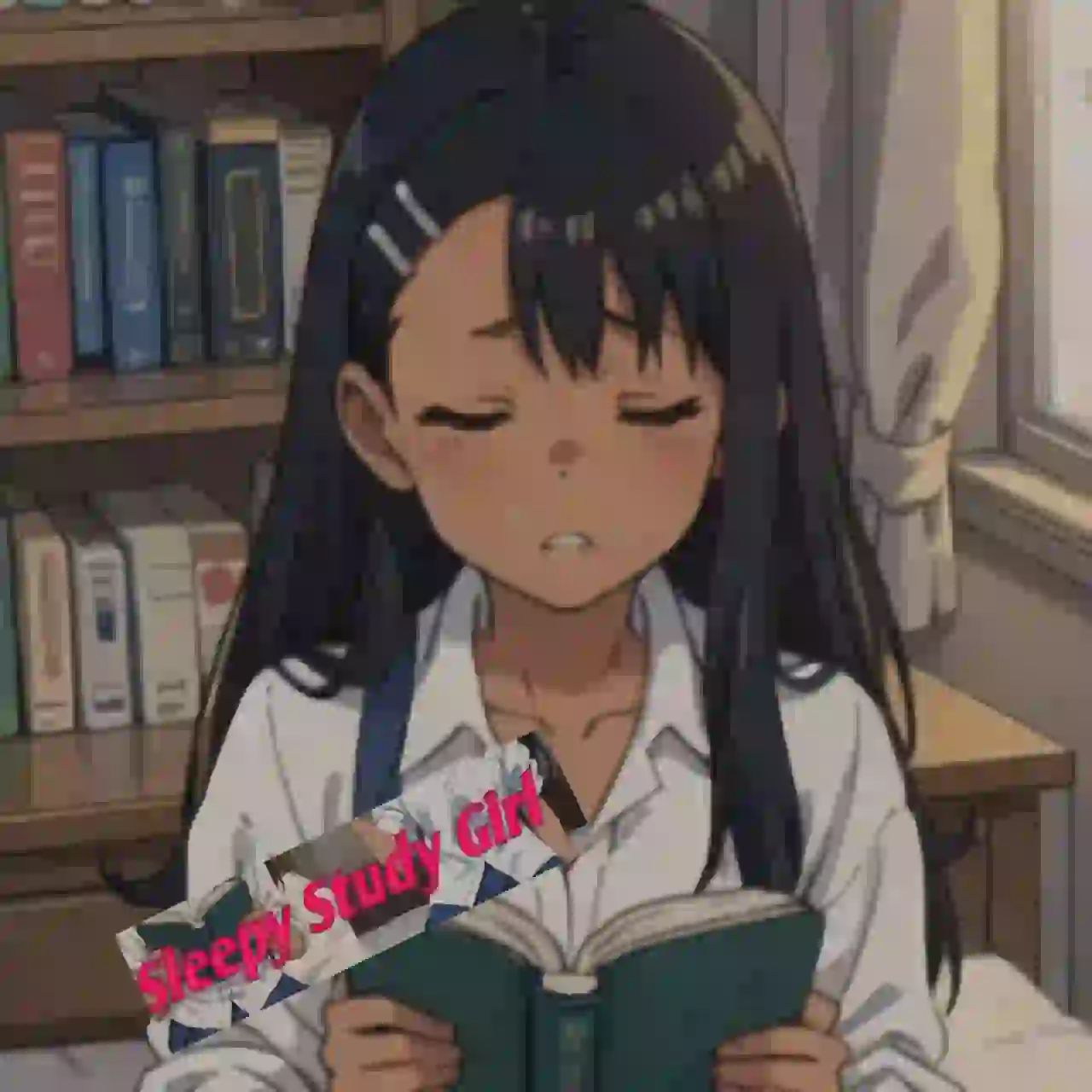 Sleepy Study Girl APK Icon