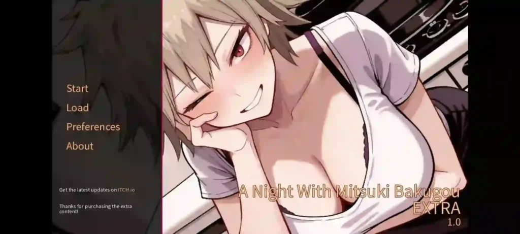 A Night With Mitsuki Bakugou APK Latest Version